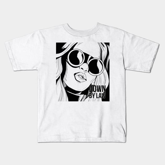 Down by law Kids T-Shirt by andres uran